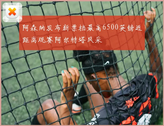 阿森纳发布新票档最高6500英镑近距离观赛阿尔特塔风采